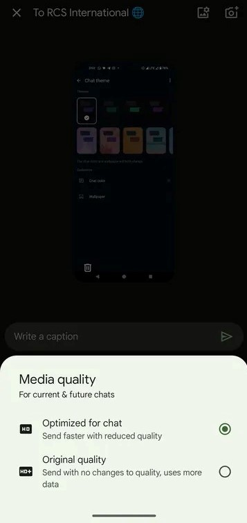 گوگل مسیج بهزودی تصاویر را با کیفیت اصلی از طریق RCS ارسال خواهد کرد!