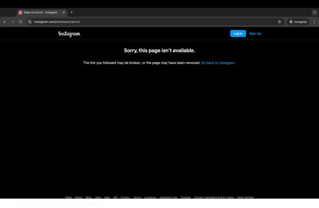 چگونه بفهمیم اکانتِ ا‌ینستاگرامی دی‌اکتیو یا حذف شده است؟