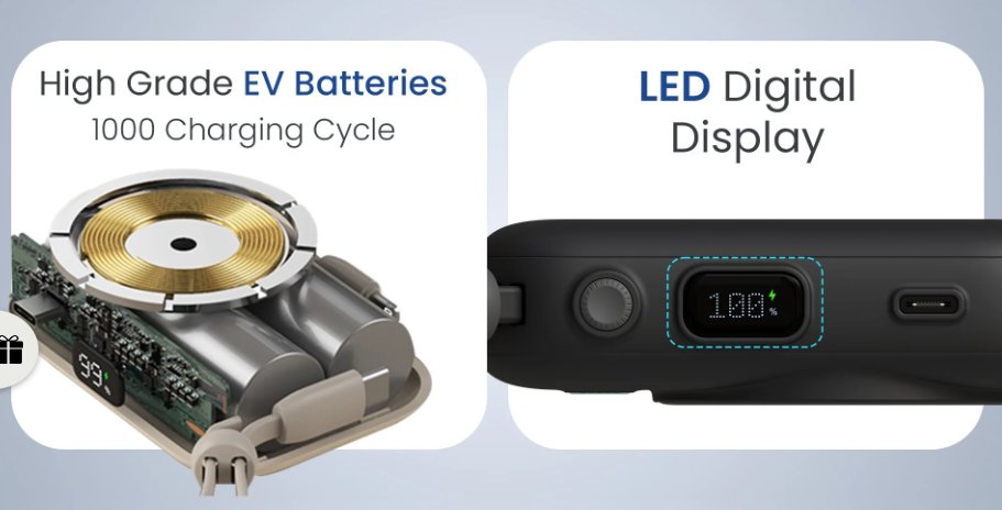 پورترونیکس از پاوربانک 10 هزار میلی‌آمپرساعتی «پاور شاتر» با طراحی شبیه به دوربین رونمایی کرد