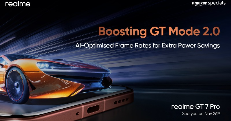 ریلمی تاریخ رونمایی از جی تی مود 2.0 (GT Mode 2.0) را اعلام کرد!