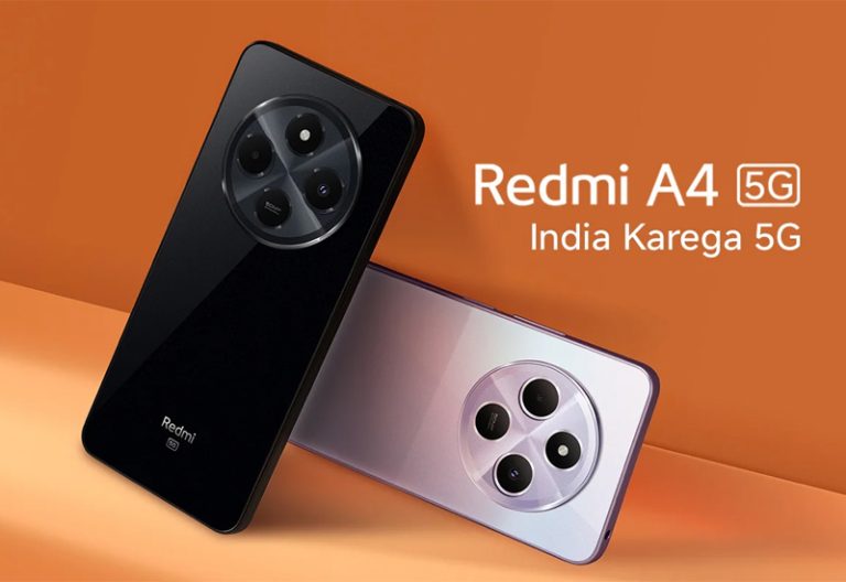 نخستین گوشی مجهز به اسنپدراگون 4s نسل 2؛ ردمی A4 فایوجی رونمایی شد