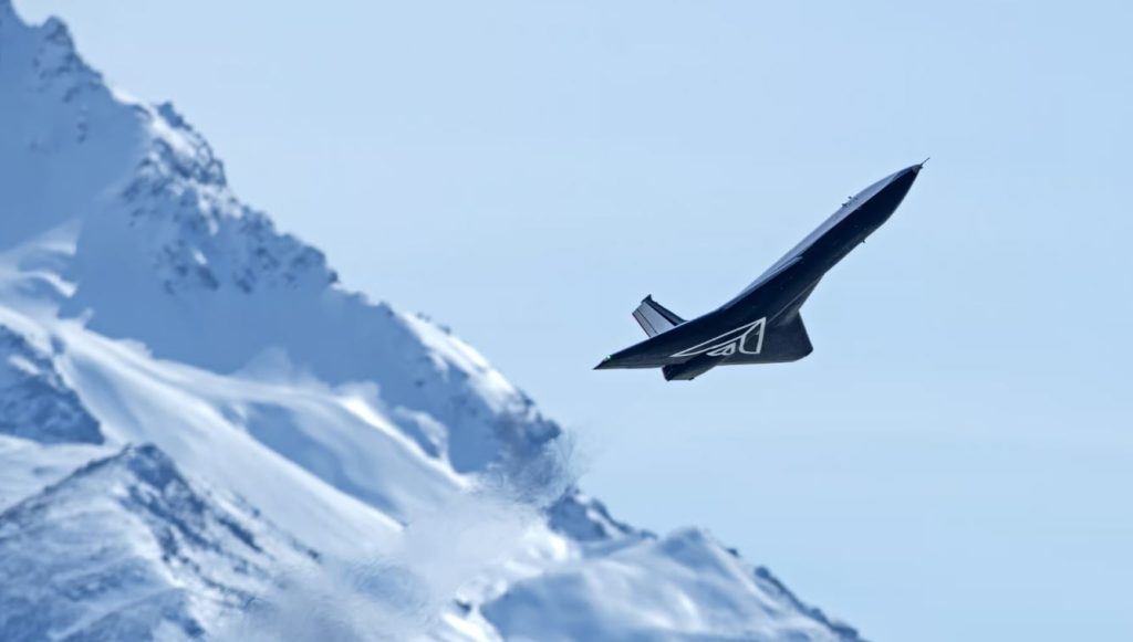 این هواپیمای راکتی نخستین پرواز مافوق صوت غیرنظامی از زمان کُنکورد را انجام داد!