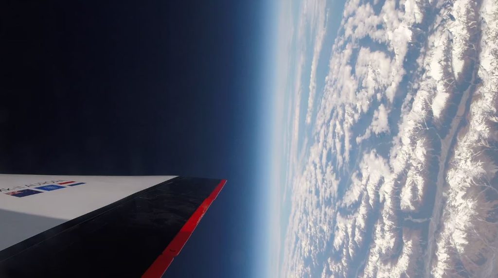 این هواپیمای راکتی نخستین پرواز مافوق صوت غیرنظامی از زمان کُنکورد را انجام داد!