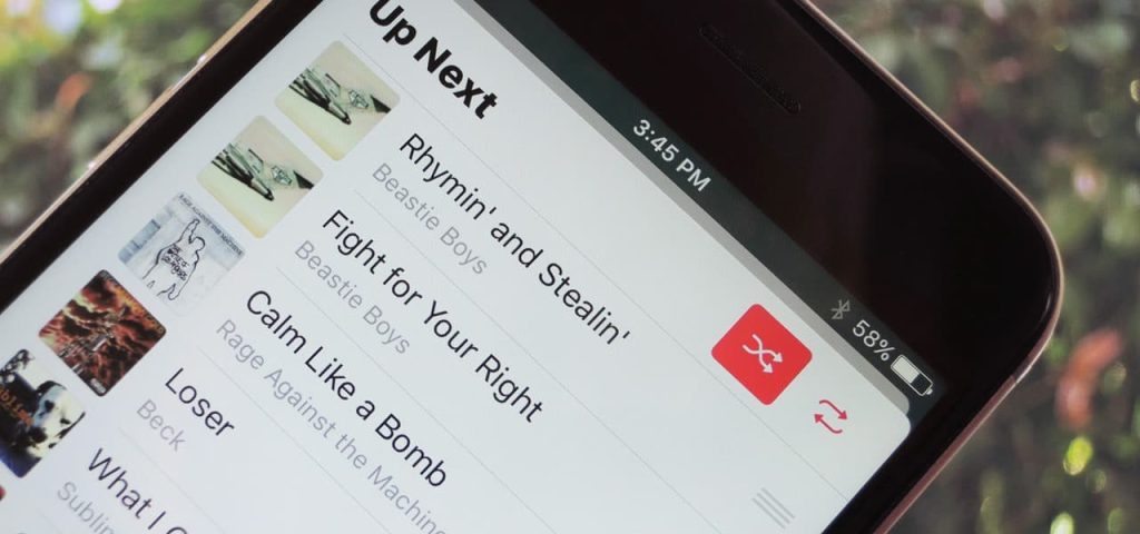 پخش پشت سر هم آهنگ