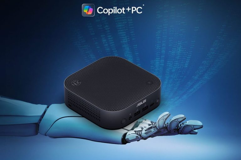 ایسوس از مینی کامپیوتر NUC 14 Pro AI با کوپایلت پلاس و پردازنده‌ی گرافیکی اینتل آرک رونمایی کرد
