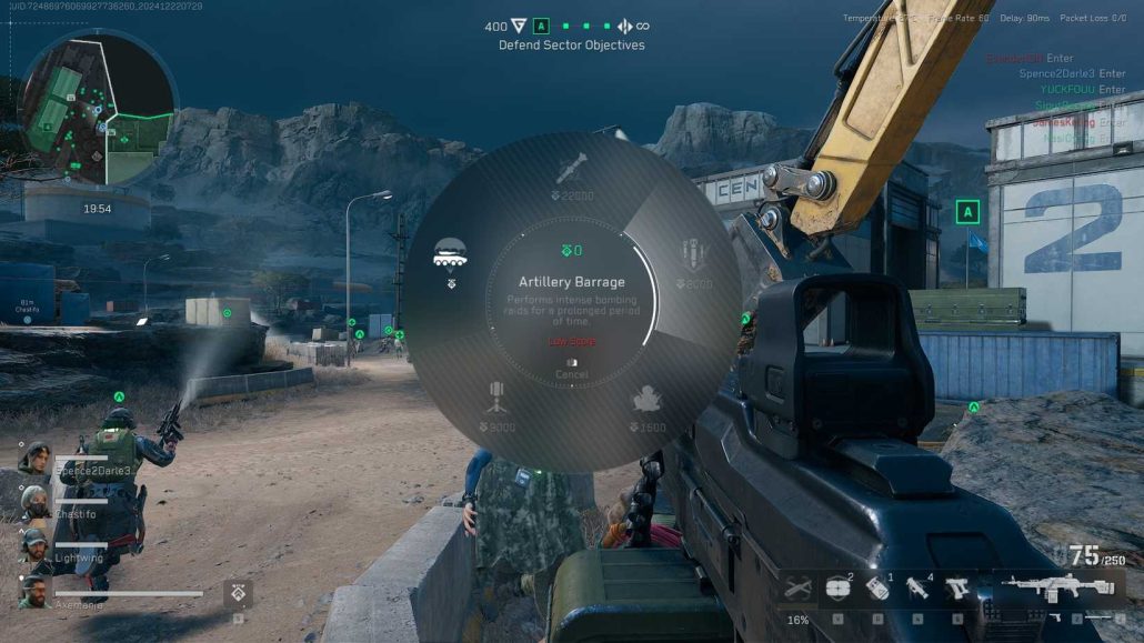 چگونه در بازی دلتا فورس از توپخانه استفاده کنیم؟