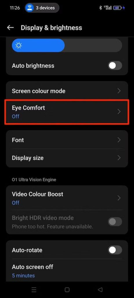 چگونه فیلتر نور آبی گوشی اندرویدی خود را فعال یا غیرفعال کنیم؟