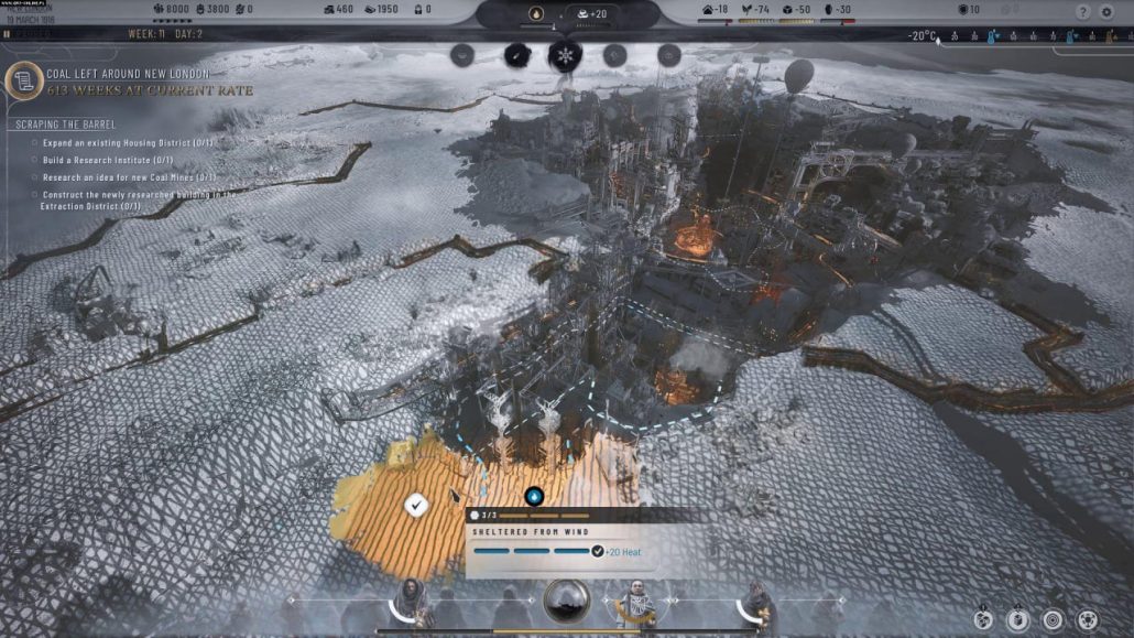 آموزش ساخت مؤسسه تحقیقاتی در بازی Frostpunk 2