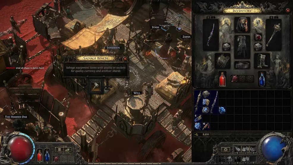 چگونه در بازی Path of Exile 2 به سلاح‌ها و زره‌های خود سوکت اضافه کنیم؟