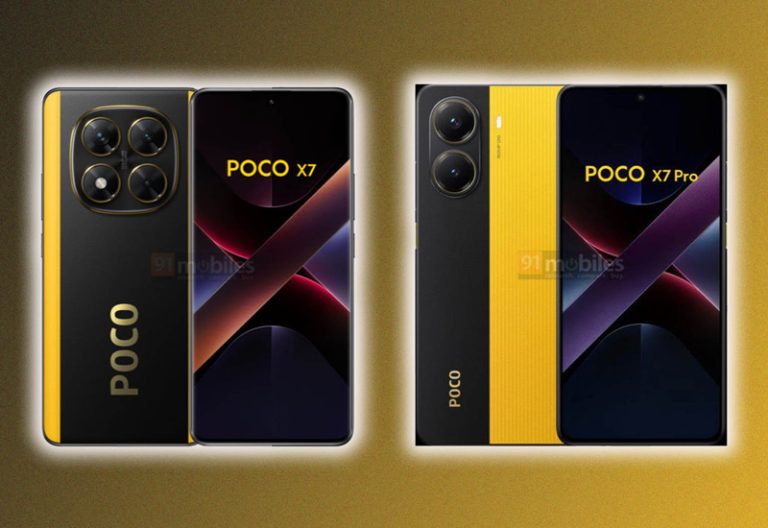 نخستین تصاویر رندر گوشیهای سری پوکو X7 شیائومی به بیرون درز کرد