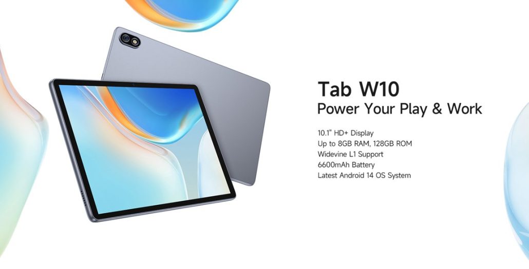 تبلت یولفون تب W10 با نمایشگر ۱۰٫۱ اینچی و شارژدهی بالا معرفی شد