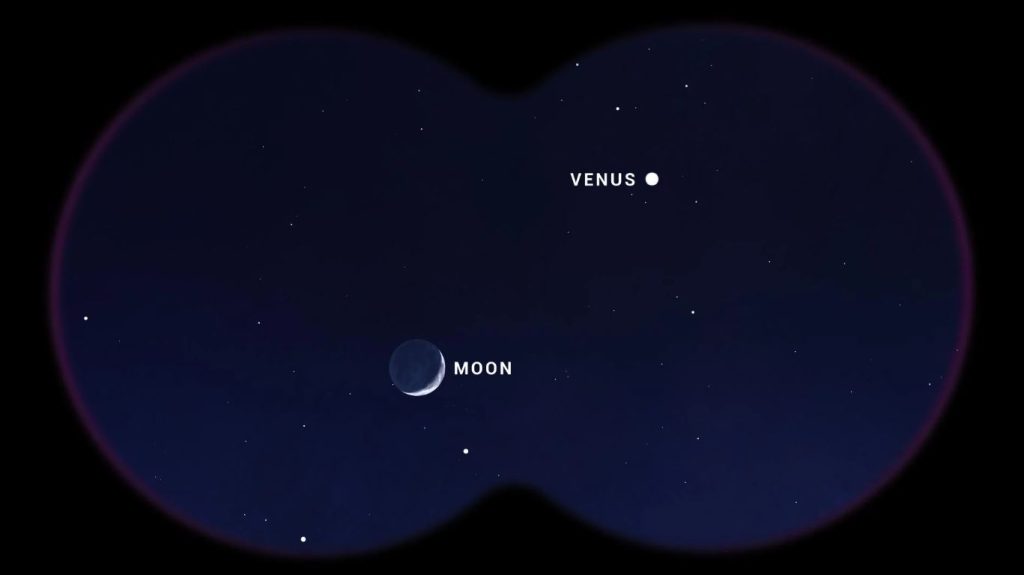 آسمان شب در ماه دسامبر: درخشش زهره، تابش مشتری و بارش شهابی!