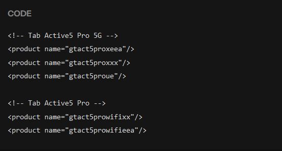 تبلت پرچمدار ارزان‌قیمت سامسونگ، گلکسی تب S10 FE و تبلت مقاوم گلکسی تب اکتیو 5 پرو به زودی معرفی می‌شوند