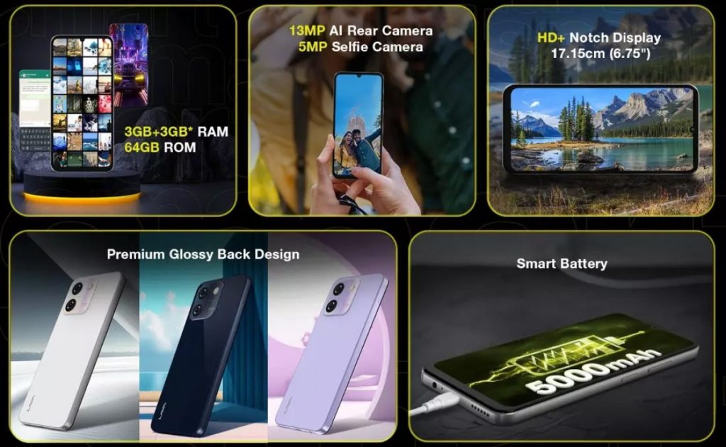 لاوا یووا اسمارت با برچسب قیمتی 70 دلاری معرفی شد