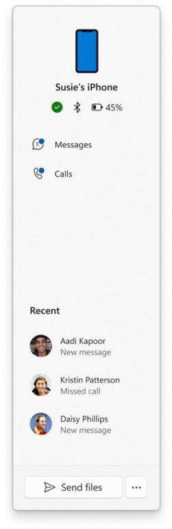 آخرین بهروزرسانی Windows 11 Insiders، منوی آیفون را به منوی استارت اضافه میکند!