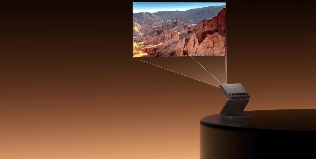 برند Aurzen از مینی پروژکتور قابل حمل «زیپ» با طراحی سه‌بار تاشو رونمایی کرد!