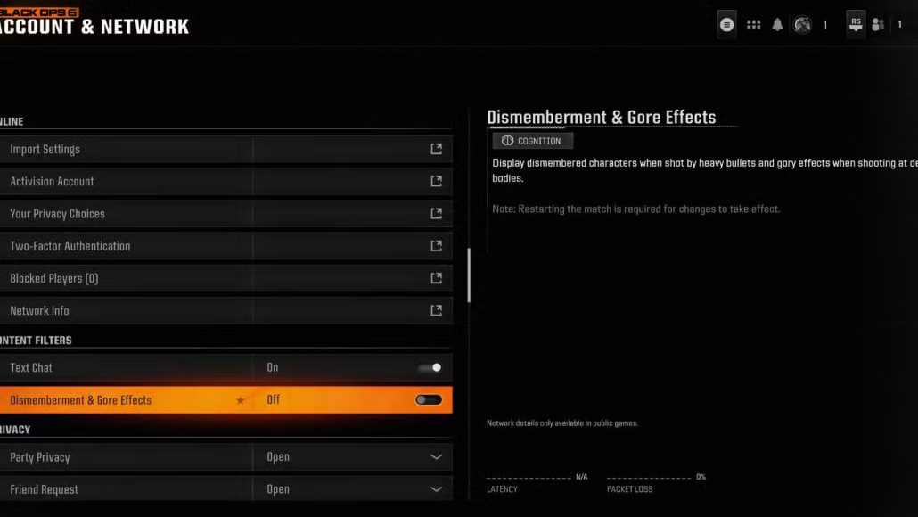 آموزش غیرفعال کردن Killcam و افکتهای مرگ در بازی بلک آپس 6 (Call of Duty: Black Ops 6)