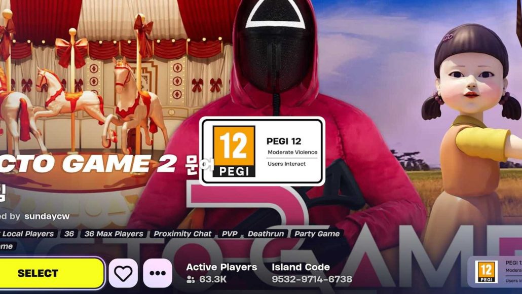 چگونه در فورتنایت اسکویید گیم بازی کنیم؟