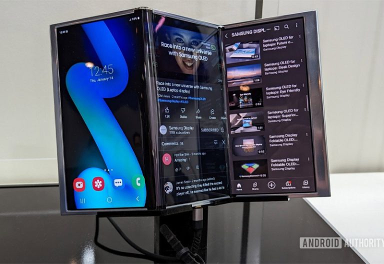 گوشی تاشو سه‌نمایشگره سامسونگ در نسخه‌های بسیار محدود روانه بازار می‌شود