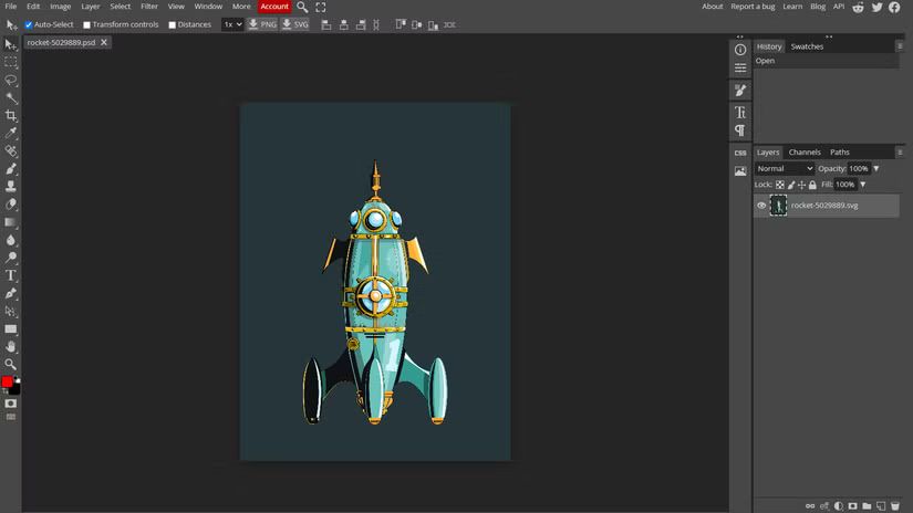 7 روش برای باز کردن فایل PSD بدون نیاز به نصب فتوشاپ!