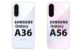 امتیاز تعمیرپذیری گلکسی A36 و گلکسی A56 سامسونگ قبل از رونمایی مشخص شد