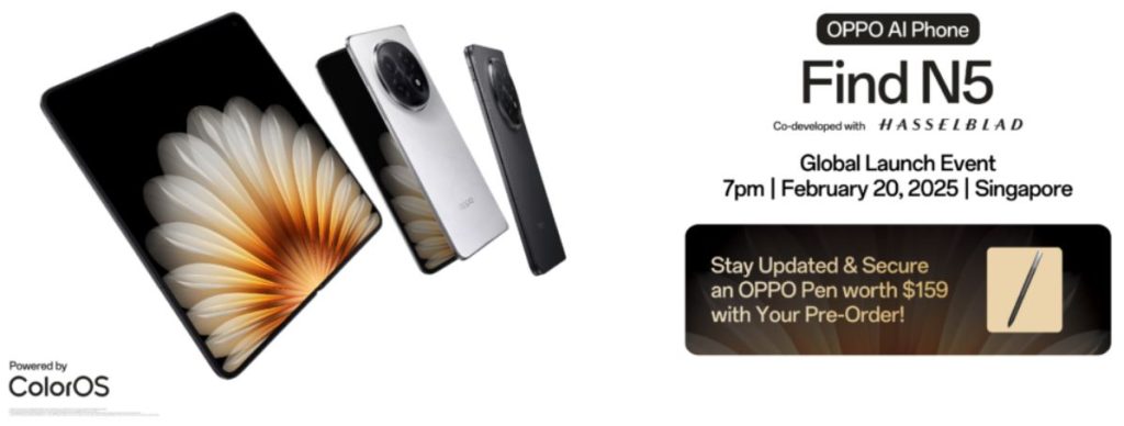 گزینه‌های رم، حافظه و تاریخ رونمایی جهانی اوپو فایند N5 مشخص شد