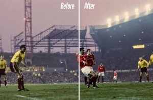 احیای عکس‌های قدیمی منچستر یونایتد با هوش مصنوعی آنر مجیک 7 پرو!