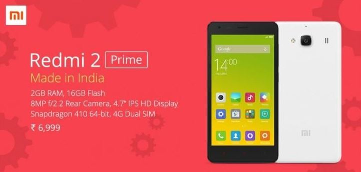 ردمی 2 پرایم