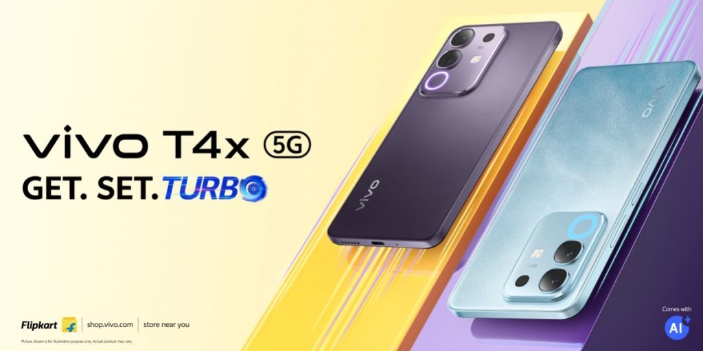 گوشی اقتصادی ویوو T4x با یک باتری بزرگ و دوربین اصلی 50 مگاپیکسلی معرفی شد