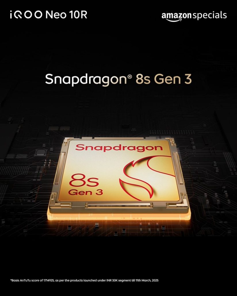 آیکو نئو 10R با نمایشگر 144 هرتزی و SD8sGen3 معرفی شد