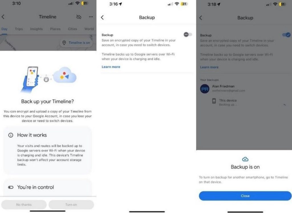 گوگل به طور تصادفی دادههای تایملاین بسیاری از کاربران را پاک کرد!