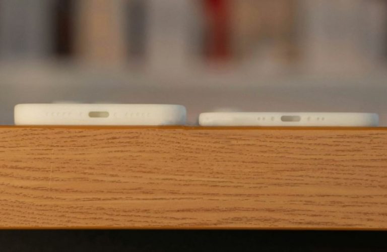 آیفون 17 ایر چقدر از آیفون 17 پرو باریکتر است؟ تصویر جدید نشان میدهد!