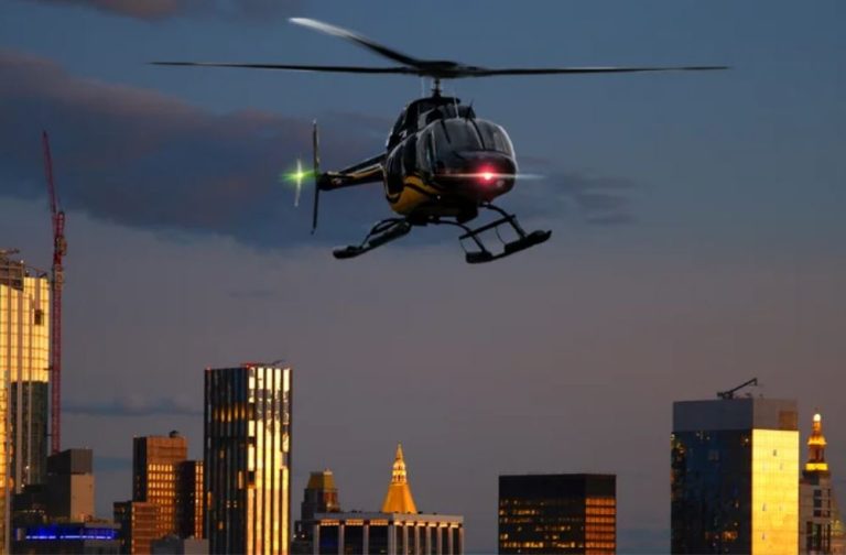 چراغهای قرمز و سبز در هلیکوپتر به چه معناست؟