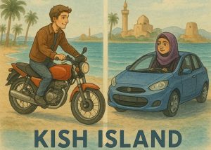 اجاره موتور در کیش و اجاره خودرو در کیش