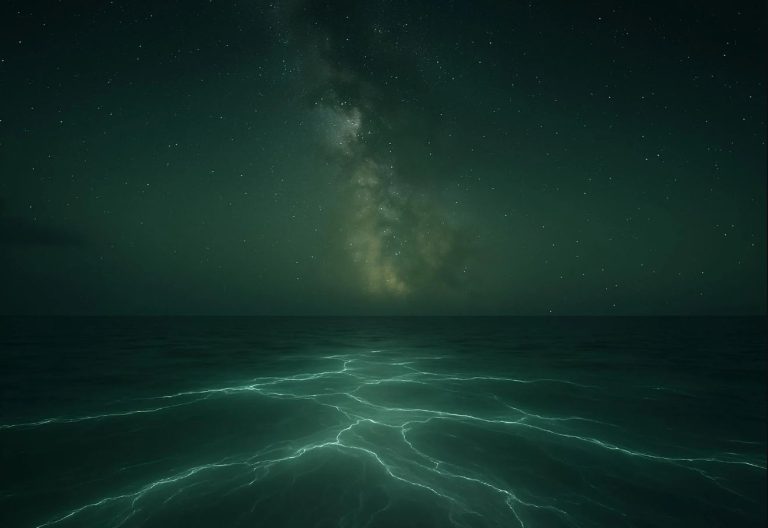 چه چیزی اقیانوس را درخشان می‌کند؟ راز عجیب و 400 ساله "دریای شیری"!