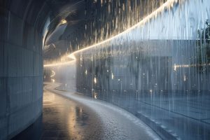 دانشمندان باران در حال باریدن را به برق تبدیل می‌کنند!