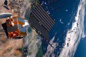 بیش از ۶۶۰۰ تن زباله فضایی در مدار زمین شناور است!