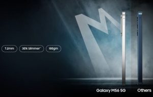 گلکسی M56 سامسونگ معرفی شد؛ نازکتر و سبکتر از A56!
