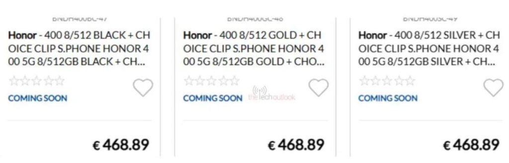 قیمت و مشخصات کامل آنر 400 به بیرون درز کرد!