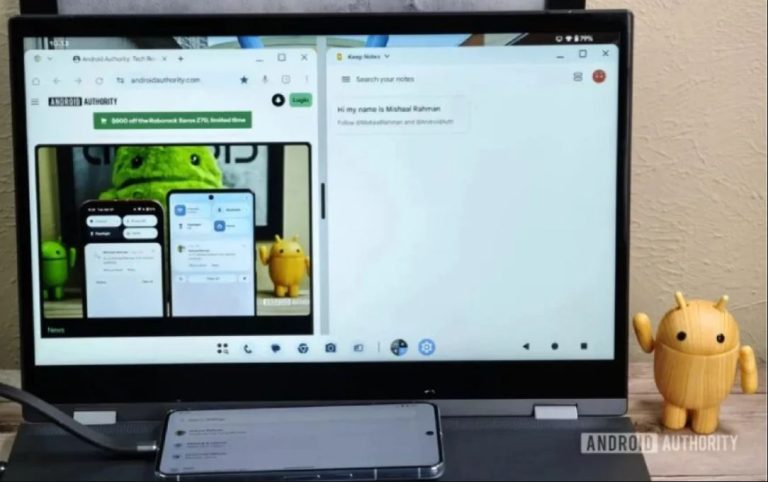 نسخه گوگل سامسونگ دکس تقریباً آماده است؛ اولین نگاه به حالت دسکتاپ اندروید 16