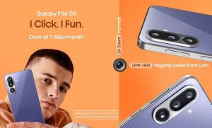 گلکسی F56 سامسونگ معرفی شد؛ باریکترین گوشی سری F!