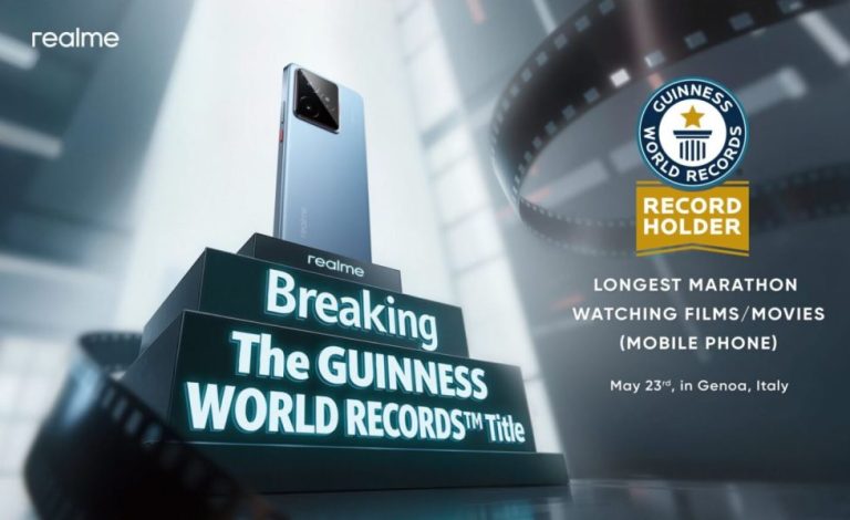 ریلمی جی تی 7 رکورد جهانی گینس را برای پخش 24 ساعته فیلم ثبت کرد