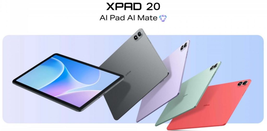 تبلت اینفینیکس ایکس پد 20 با نمایشگر 11 اینچی و باتری 7000 میلی‌آمپر ساعتی معرفی شد