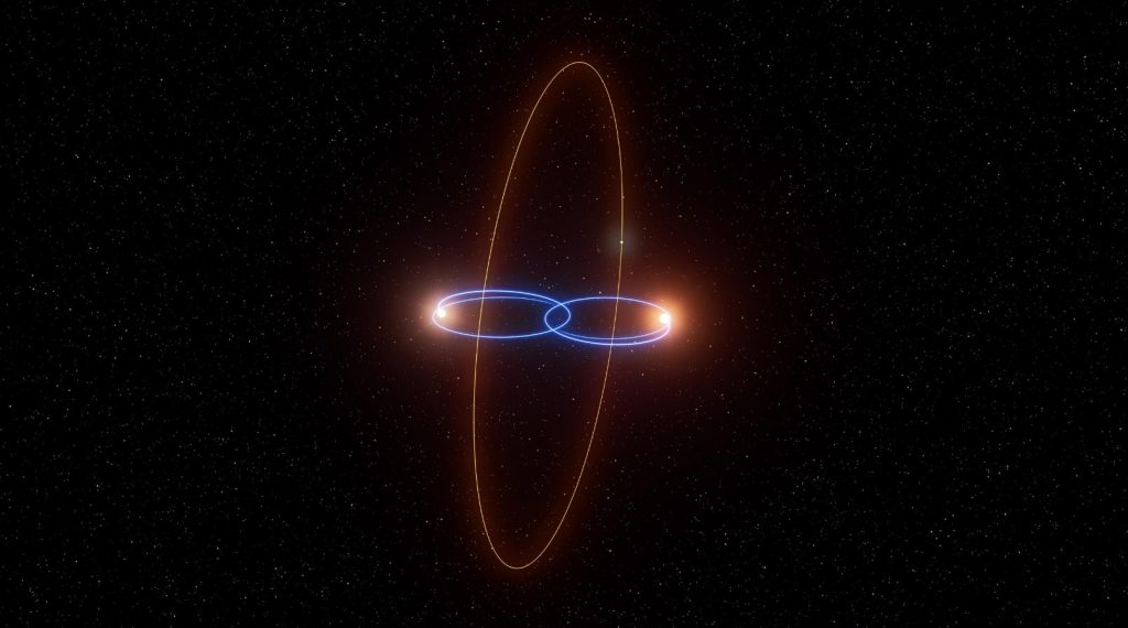 سیاره عمود؛ مداری ۹۰ درجه بر فراز دو خورشید دوقلو دانشمندان را حیرت‌زده کرد!