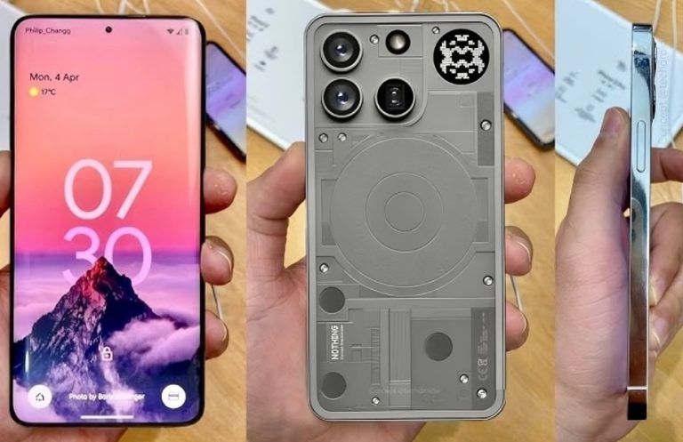 مشخصات کامل ناتینگ فون 3 به بیرون درز کرد