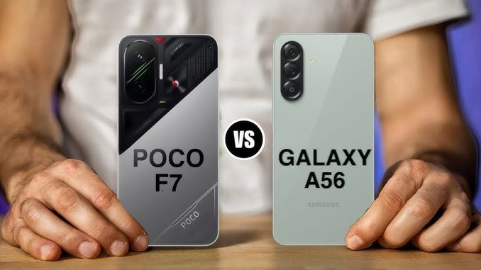پوکو F7 یا گلکسی A56: کدام گوشی میان‌رده عملکرد بهتری دارد؟!