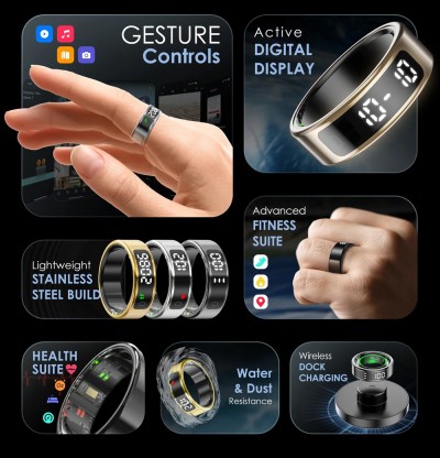 حلقه هوشمند Pebble Halo با نمایشگر دیجیتال و طراحی استیل ضد زنگ معرفی شد