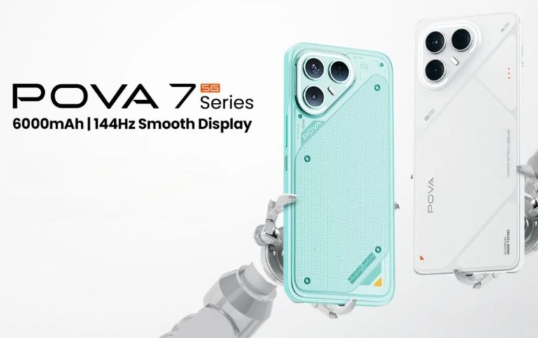 تکنو پووا ۷ و پووا ۷ پرو با طراحی دلتا لایت و باتری‌های ۶۰۰۰ میلی‌آمپر ساعتی معرفی شدند
