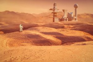 "آجرهای زنده"؛ ایده جدید دانشمندان برای ساخت خانه در مریخ!