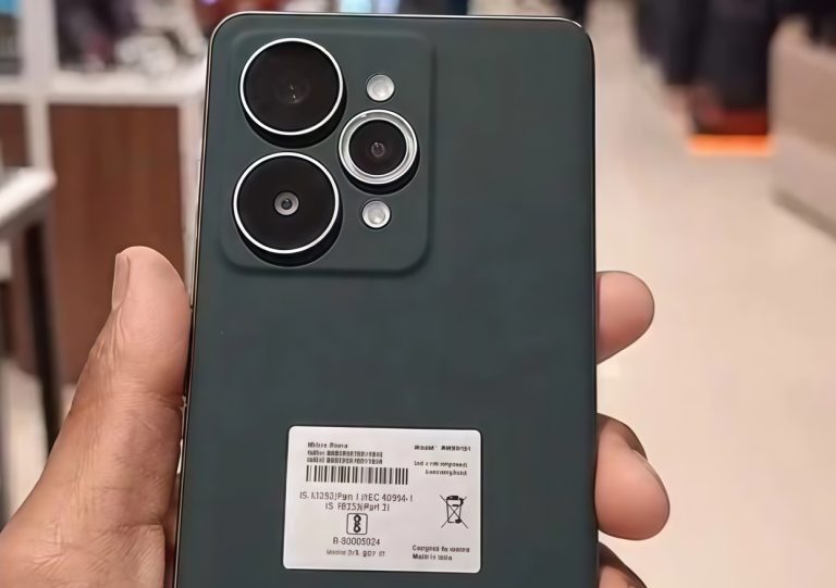 تصویر زنده از ریلمی 15 پرو، دوربین دوگانه اصلی و فوق عریض 50 مگاپیکسلی را تایید می‌کند